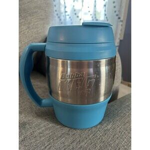 Bubba Keg 52 Oz Aqua/Light Blue and Chrome Insulated Travel Mug